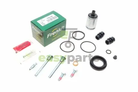 Ремкомплект супорта (заднього/електроручника) VW Passat/Renault Grand Scenic III 05- (d=38mm) (TRW) (+поршень/направляюча) SuperKit FRENKIT 738139