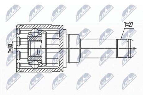 INNER CV JOINT NTY NPW-BM-146 (фото 1)