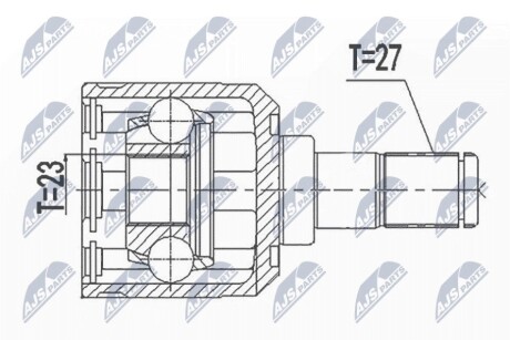 INNER CV JOINT NTY NPW-HY-596