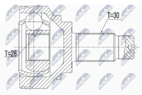 OUTER CV JOINT NTY NPZ-BM-028 (фото 1)