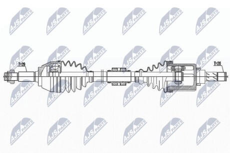 DRIVESHAFT NTY NPW-NS-146