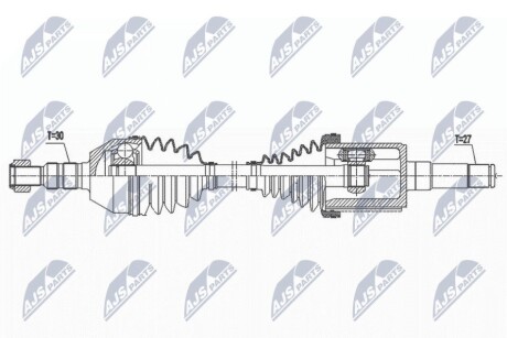 DRIVESHAFT NTY NPW-DW-049