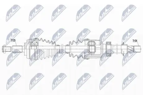 DRIVESHAFT NTY NPW-RE-183