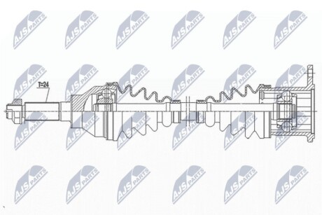 DRIVESHAFT NTY NPW-SU-046