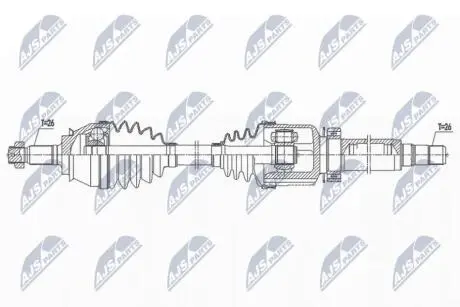 DRIVESHAFT NTY NPW-BM-173