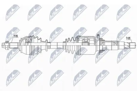 DRIVESHAFT NTY NPW-FT-067