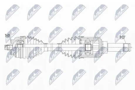 DRIVESHAFT NTY NPW-BM-165