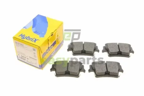 Колодки гальмівні (задні) Chrysler 300C 04-/Lancia Thema 11-14 Metelli 22-0718-0