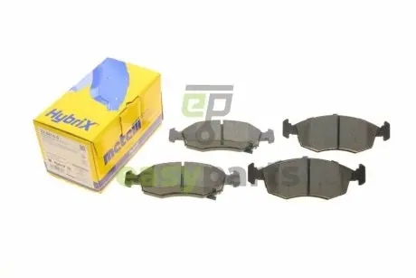 Колодки гальмівні (передні) Fiat Panda/Lancia Ypsilon 11- Metelli 22-0274-5