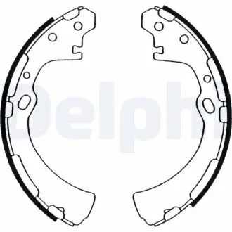 Гальмiвнi колодки барабаннi Delphi LS1505