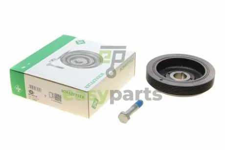Шків колінвалу Citroen Berlingo/Jumpy/Peugeot Expert 1.8-1.9D 95-02 (6PK) (в комплекті з болтом) INA 544 0042 20