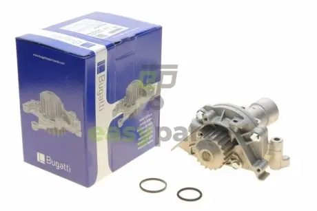 Помпа води Citroen C4/C5/C8/Jumpy/Fiat Scudo/Peugeot 206/307/406/407 2.0 16V 99- (20z)(R/B)(с корп.) BUGATTI PA10234 (фото 1)