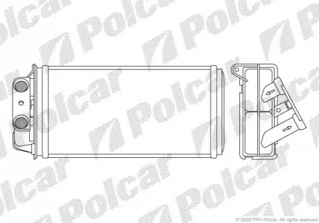 Радіатор обігріву Polcar 3005N8-2
