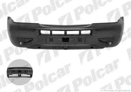 Бампер передній Polcar 277107-Z