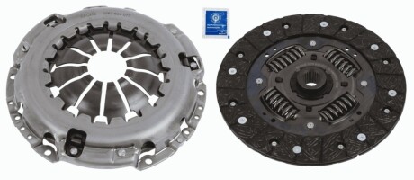 Комплект зчеплення Renault Logan/Sandero 0.9 TCe 12- (d=215mm) (H4B) SACHS 3000 951 627