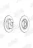 Тормозной диск задний Renault Clio IV, Fluence, Megane CC, Megane III, Scenic III Jurid 562731J1 (фото 2)