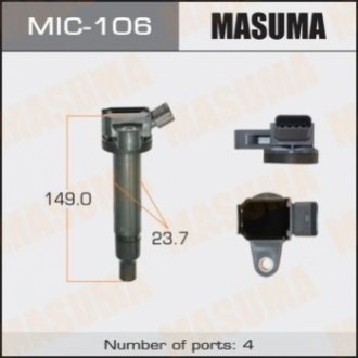 Котушка запалювання MASUMA MIC106 (фото 1)