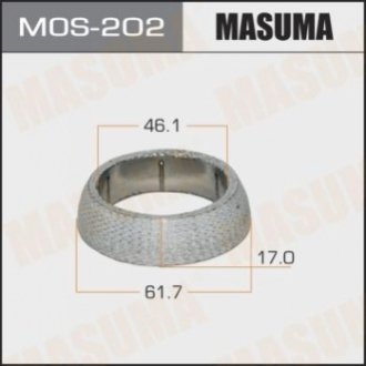 Кольцо глушителя MASUMA MOS202