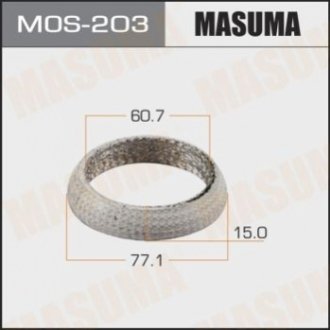Кольцо глушителя MASUMA MOS203 (фото 1)