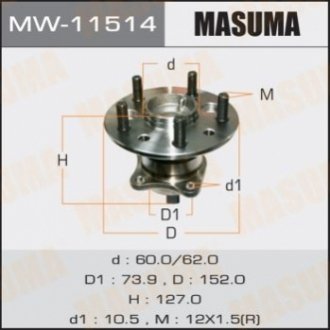 Маточина колеса MASUMA MW11514