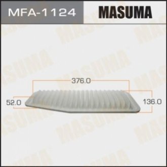 Фільтр повітряний MASUMA MFA1124 (фото 1)