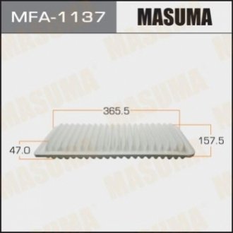 Фільтр повітряний MASUMA MFA1137 (фото 1)
