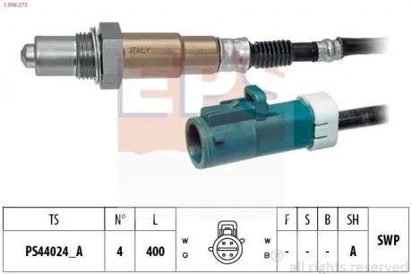 OXYGEN SENSORS EPS 1998273