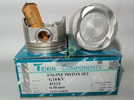 Фото поршні ремонт (+0.50 мм) (к-кт на мотор) Suzuki G16KV, G16B (16v) TEIKIN 45124050 Поршні ремонт (+0.50 мм) (к-кт на мотор) Suzuki G16KV, G16B (16v) TEIKIN 45124050