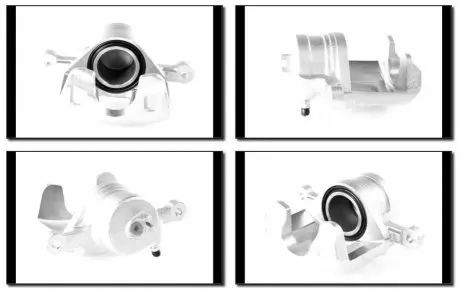 Суппорт гальмівний лів.перед. Chevrolet Astra, Aveo / Kalos, Lacetti, Nubira Daewoo Lacetti, Nubira 1.4-2.0D 05.97- GH-Parts GH-435042V