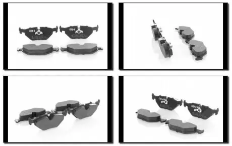 Гальмівні колодки зад. дискові BMW 518i/518i Touring/520i/520i Touring/524d/525d/525d Touring GH-Parts GH-411507