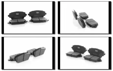 Гальмівні колодки дискові перед. Nissan Almera Tino, Primera 1.6-2.2D 08.00- GH-Parts GH-412270
