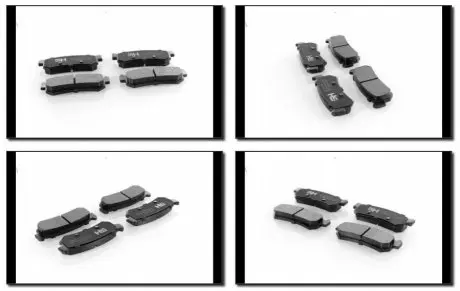Гальмівні колодки дискові задні Daewoo Nubira/Chevrolet Lacetti 1.4 05- GH-Parts GH-410801