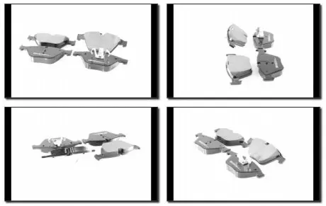 Гальмівні колодки дискові перед. BMW 3 (E90/E90N) 320d 05-/X1 (E84) 09- GH-Parts GH-410321