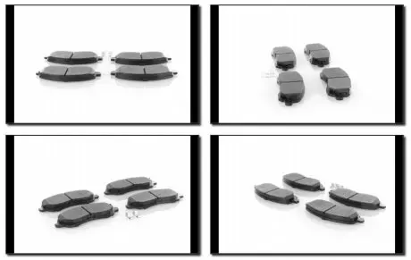 Гальмівнi колодки дисковi перед. Mitsubishi Lancer/Outlander 03- GH-Parts GH-412501