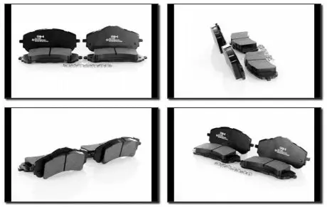 Гальмівні колодки дискові перед. Peugeot 308 II 1.2-2.0D 2013- GH-Parts GH-412804