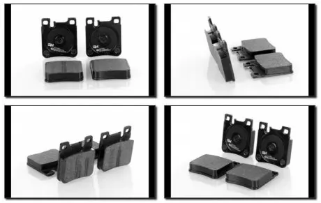 Гальмівнi колодки дискові зад. DB 210 6/95-/W140 91-/C140 91- GH-Parts GH-412310