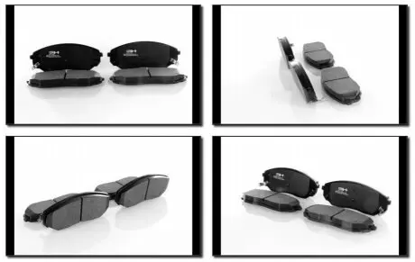 Гальмівні колодки дискові перед. Kia Sorento 02- GH-Parts GH-411706