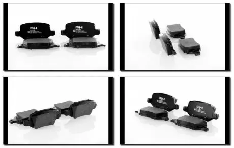 Колодки гальмівні задні MB A-class / Vaneo GH-Parts GH-413348