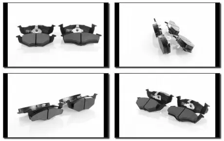 Гальмівні колодки P VW Golf III/Vento 95- GH-Parts GH-414733