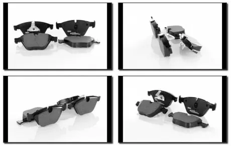 Гальмівні колодки перед. BMW 5 F10 10- GH-Parts GH-410336