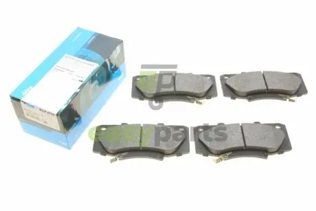 Колодки гальмівні (передні) Toyota Hilux 2.5-4.0 d-4d 04- KAVO PARTS KBP-9133