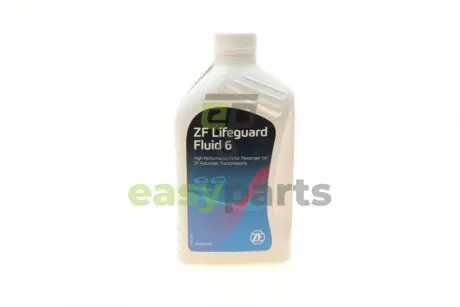 Олива АКПП ATF (1L) Lifeguard Fluid 6 ступка (Amber) ZF 550031808