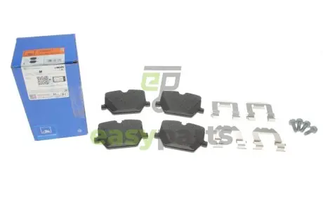 Колодки гальмівні (задні) BMW 3 (G20/G21/G80/G81/G28)/4 (G22/G23/G82/G83/G26) 18-/i4 (G26) 21- ATE 13046055232