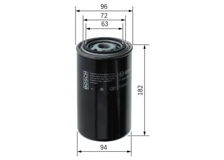Фильтр топлива BOSCH F 026 402 790