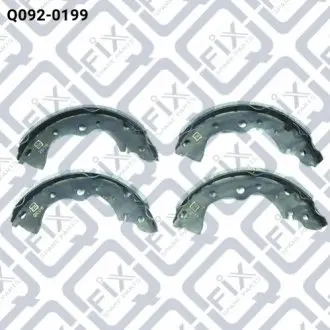 Колодки тормозные барабанные Q-fix Q092-0199