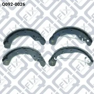 Колодки тормозные барабанные Q-fix Q092-0026