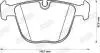 Тормозные колодки задние BMW 1-Series, 3-Series, 5-Series, 6-Series, 7-Series, X5, X6 / Bentley / Rol Jurid 571991JC (фото 2)