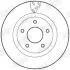 Тормозной диск передний Mitsubishi ASX / Jeep Compas, Patriot / Dodge Avenger, Caliber / Chrysler Jurid 562790JC (фото 2)
