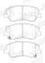 Фото 2 - гальмівні колодки передні HYUNDAI ACCENT, SOLARIS / KIA RIO Jurid 573866J Гальмівні колодки передні HYUNDAI ACCENT, SOLARIS / KIA RIO Jurid 573866J (фото 2)
