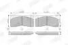 Тормозные колодки передние JAGUAR XJ, XK /DAIMLER XJ Jurid 573941J (фото 2)